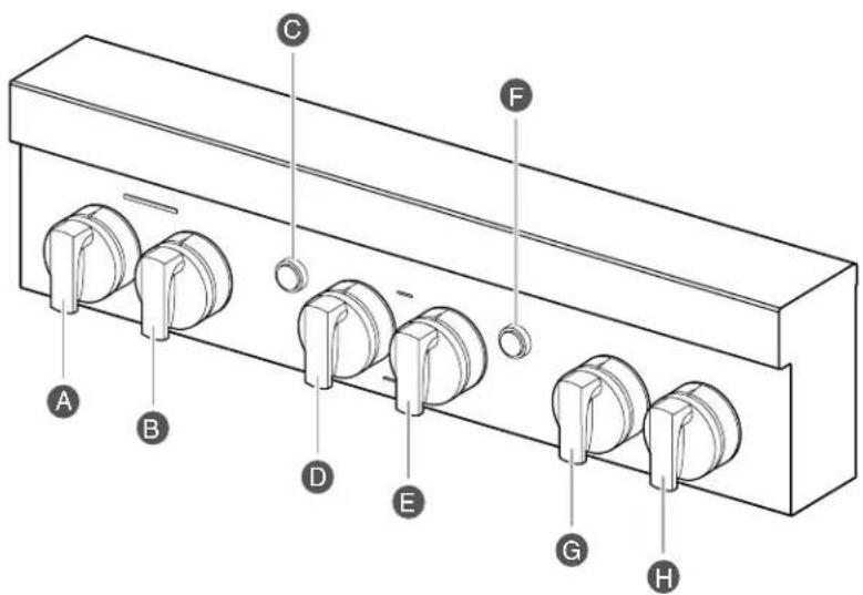 JENN-AIR JDRP548HL - BOUTONS DE COMMANDE - 1