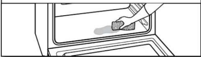 JENN-AIR JDRP548HL - Wipe out loose soil. - 1
