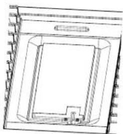 JENN-AIR JDRP548HL - Place deflector on top of burner assembly. - 1