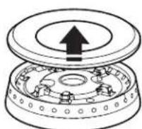 JENN-AIR JDRP548HL - SEATED SURFACE BURNERS - 1