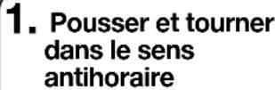 JENN-AIR JDRP548HL - Pour régler un brûleur : - 1