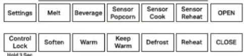 JENN-AIR JMDFS30HM - MICROWAVE DRAWER CONTROLS - 1