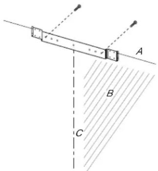 JENN-AIR JXW8530HS - Installation de la bride de cache-conduit - 1