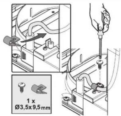JENN-AIR JVR0436HS - Fixer le cordon d'alimentation - 1