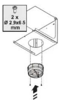 JENN-AIR JVR0436HS - Installer le raccorde de transition en plastique - 1