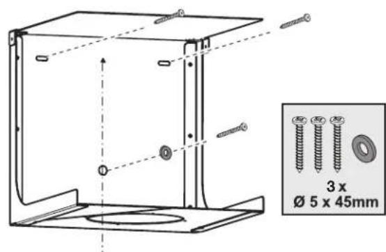 JENN-AIR JVR0436HS - Installer le support du filtré à charbon - 1