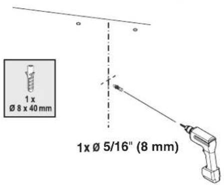 JENN-AIR JVR0436HS - Drill center hole - 1