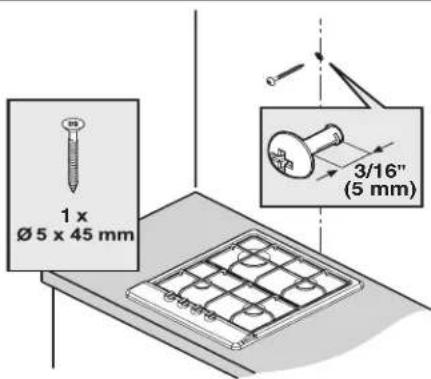 JENN-AIR JVR0436HS - Install mounting screw - 1
