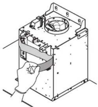 JENN-AIR JVR0436HS - Remove tape - 1