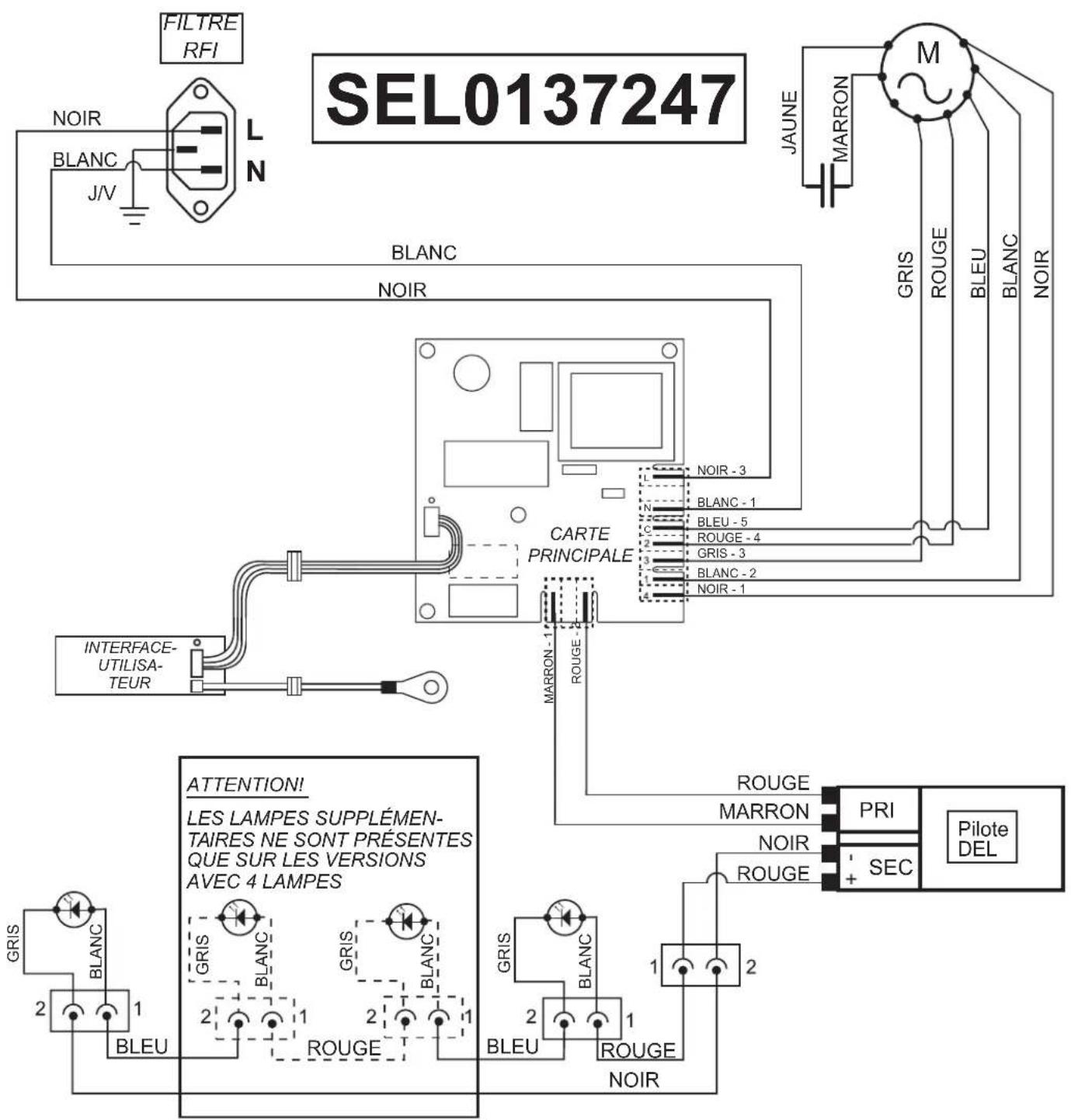 JENN-AIR JVR0436HS - Remplacement des lumières DEL - 1