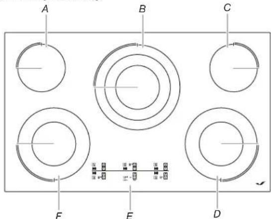 JENN-AIR JEC3536HB - PARTS AND FEATURES - ELECTRONIC TOUCH CONTROLS - 6