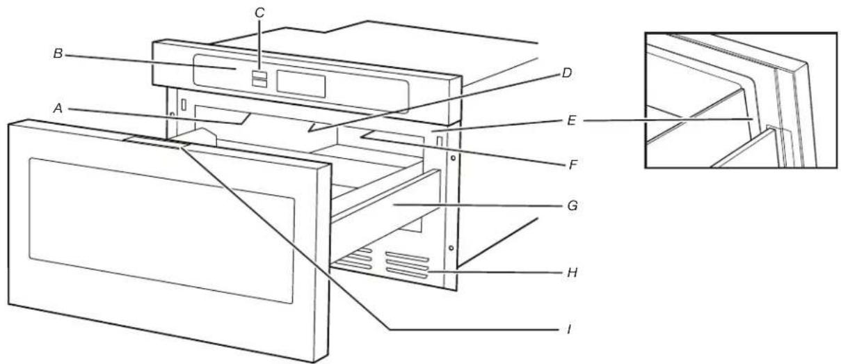 JENN-AIR JMDFS24GS - PIÉCES ET CARACTERISTIQUES - 1
