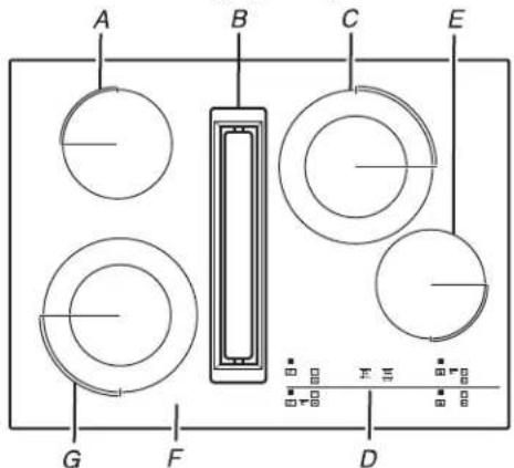 JENN-AIR JED3430GS - Table de cuisson de 30" (76,2 cm) - 1