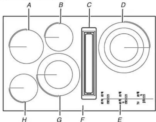 JENN-AIR JED3430GS - 36" (91.4 cm) Cooktop - 1