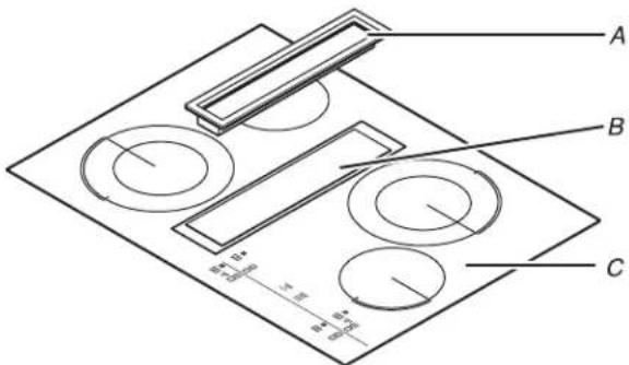 JENN-AIR JED3430GS - SYSTÉME DE VENTILATION AVEC ASPIRATION PAR LE BAS - 1