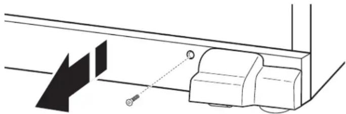 JENN-AIR JFFCC72EFS - Nivellement du réfrigérateur et fermeture de la porte - 1