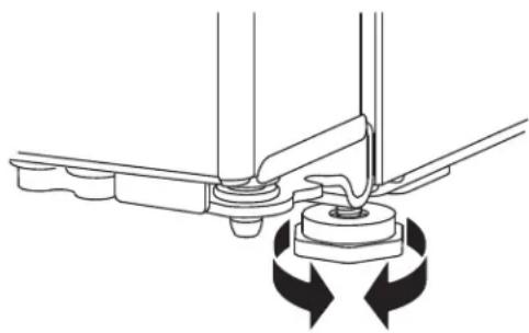 GE CWE19SP4NW2 - PUT THE REFRIGERATOR IN PLACE - 1