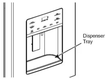GE CWE19SP4NW2 - Water & Ice Dispenser - 1
