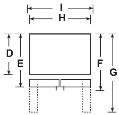 GE CWE19SP4NW2 - DIMENSIONES DEL ELECTRODOMÉSTICO - 2