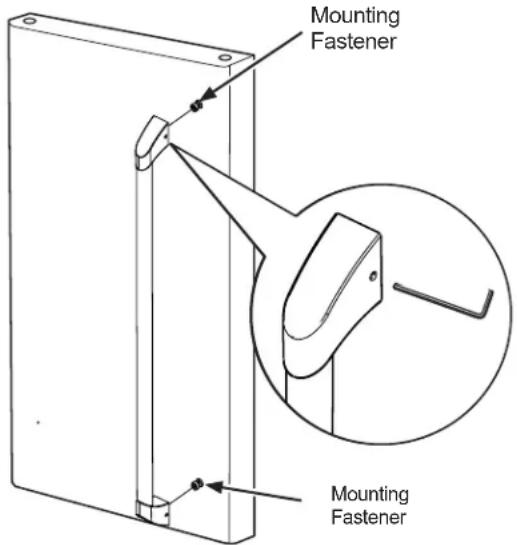 GE CWE19SP4NW2 - ATTACH FRESH FOOD HANDLES - 1
