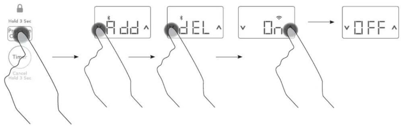GE CHP95302MSS - Désactivation du Wi-Fi - 1