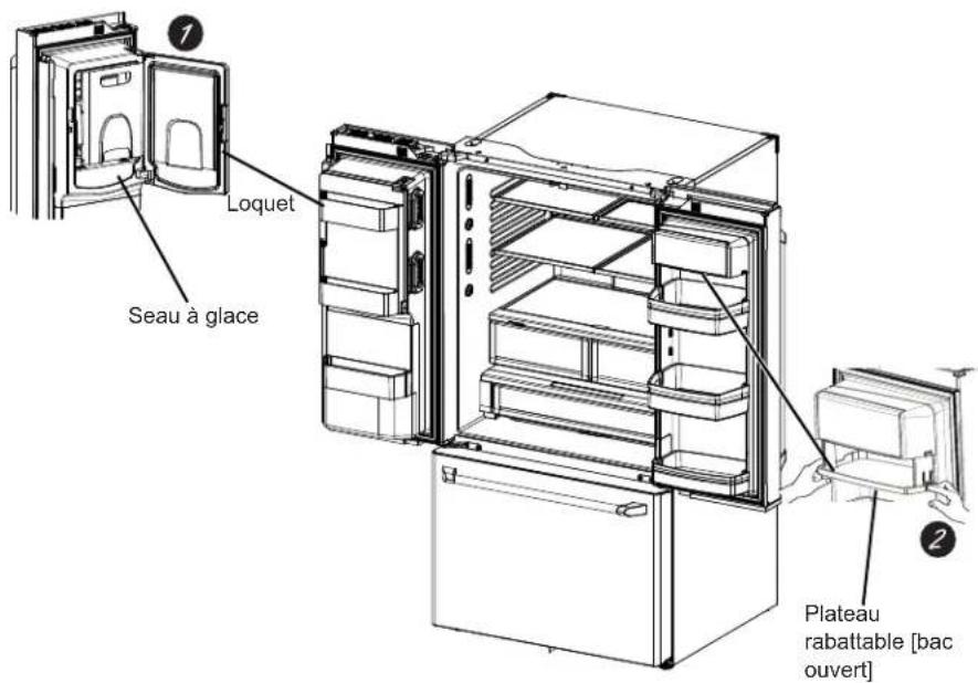 GE CWE23SP3MD1 - Installation de la cartouche filtrante - 1