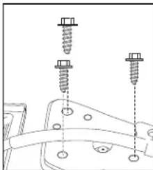 GE CWE23SP3MD1 - ③ RETRAIT DES PORTES DU RÉFRIGÉRATEUR (suite) - 2