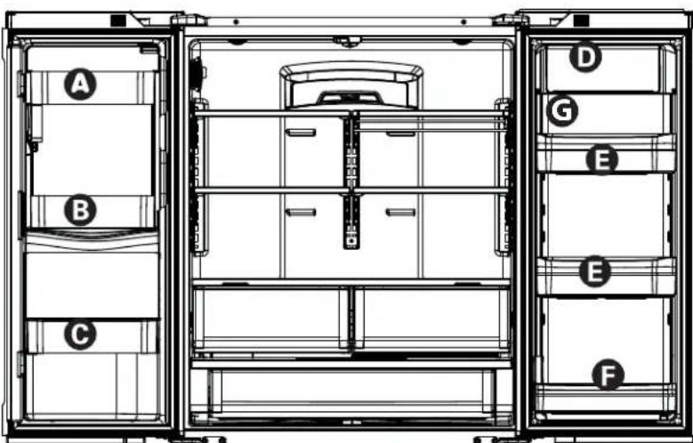 GE CWE23SP3MD1 - INSTALLING THE REFRIGERATOR (Cont.) - 2