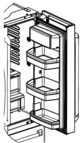 GE CWE23SP3MD1 - Drop down tray \* - 2
