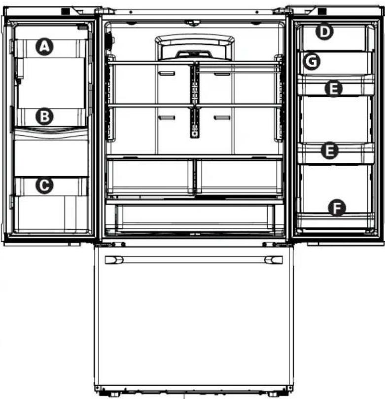 GE CFE28TP3MD1 - INSTALLATION DU RÉFRIGÉRATEUR (suite) - 2
