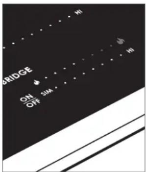 WOLF CI365TS - POWER LEVEL INDICATOR - 1