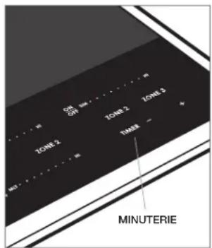 WOLF CI304CB - Réglage de la minuterie : - 1
