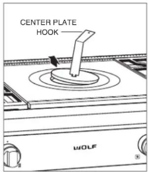 WOLF SRT486G - CENTER PLATE - 1