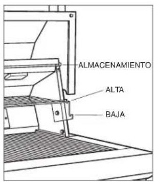ALMACENAMIENTO ALTA BAJA
