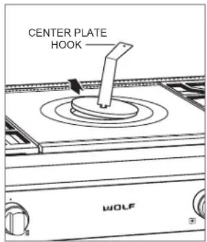 WOLF SRT362WLP - CENTER PLATE - 1