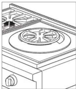 WOLF SRT362WLP - WOK BURNER GRATE - 1