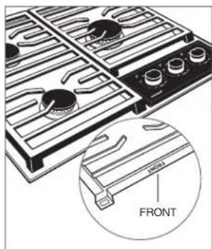 WOLF CG152TFSLP - BURNER GRATES - 1
