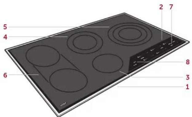 WOLF CI243TFS - PARRILLA DE INDUCCION - 1