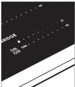 WOLF CI243TFS - POWER LEVEL INDICATOR - 1