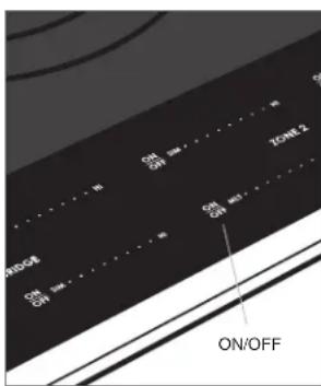 WOLF CI243TFS - Setting controls: - 1
