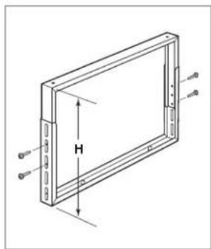 WOLF VC36W - Supports de montage - 1