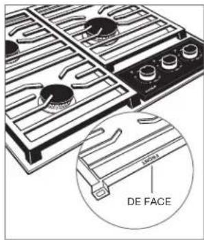 WOLF CG365CS - GRILLES DE BRÛLEUR - 1