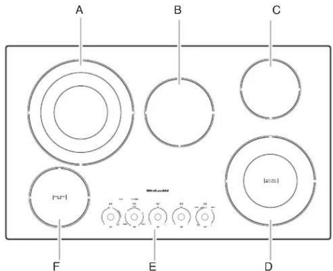 KITCHENAID KCES550HSS - PARTS AND FEATURES - KNOB CONTROLS - 8