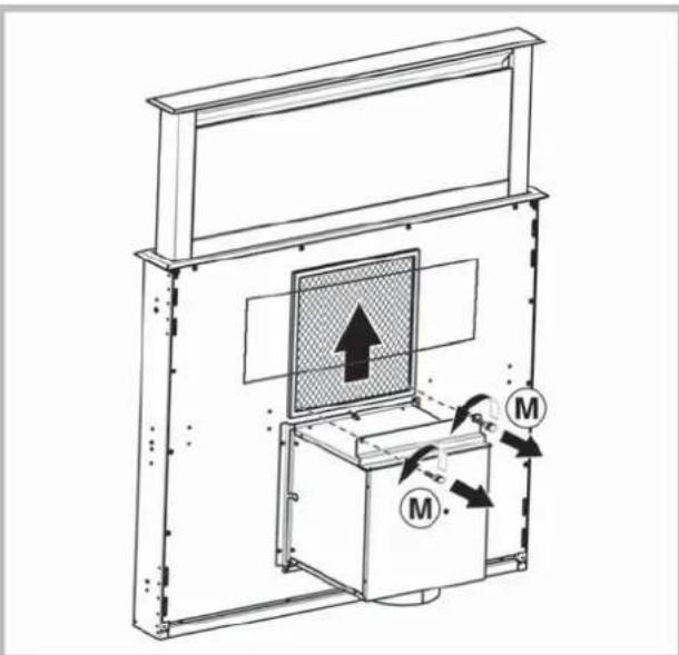 HOOVER HDD9800B - Sustitución del filtró de carbón (P) - 1