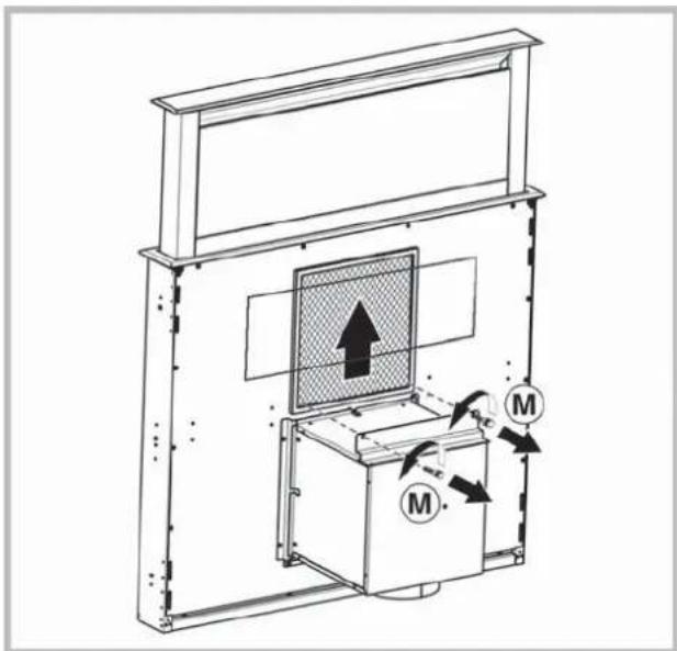 HOOVER HDD9800B - Byte av kolfiltret (P) - 1