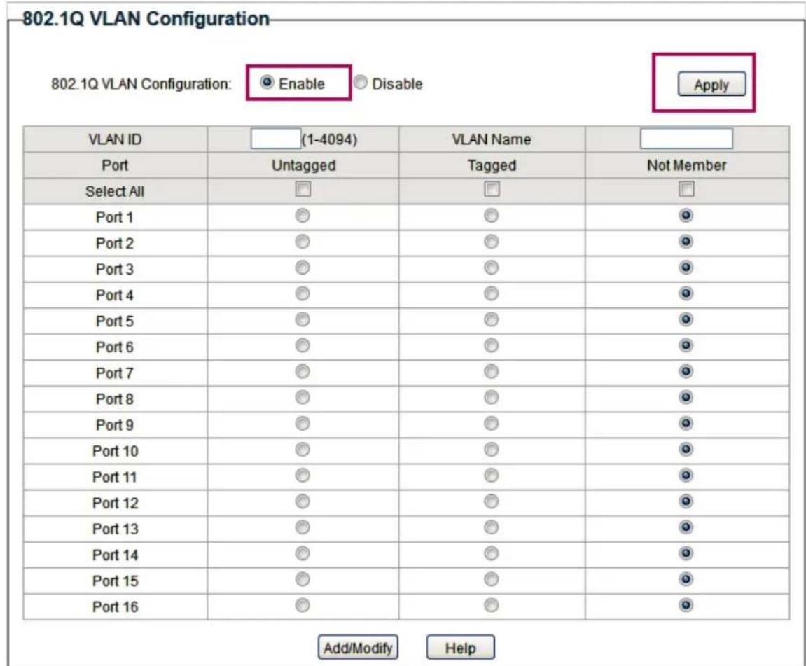 TP-LINK TLSG116E - Étapes de configuration - 1