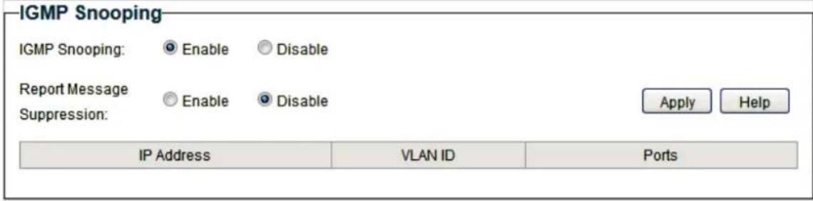 TP-LINK TLSG116E - Configuration de l'IGMP Snooping - 1