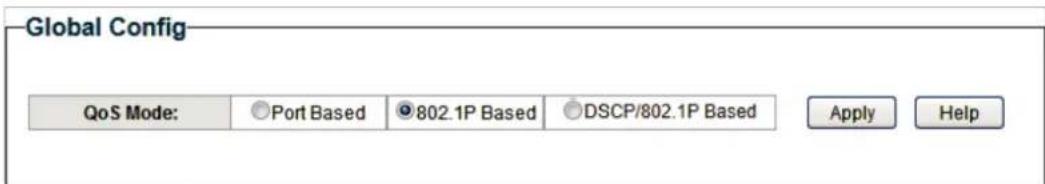 TP-LINK TLSG116E - Configuration de QoS en mode 802.1P - 1