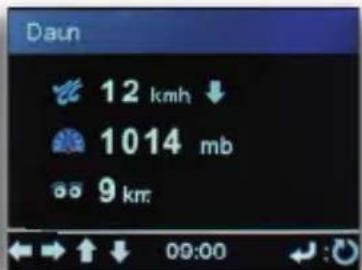 Imperial DABMAN i205 CD - Informazioni meteo - 2