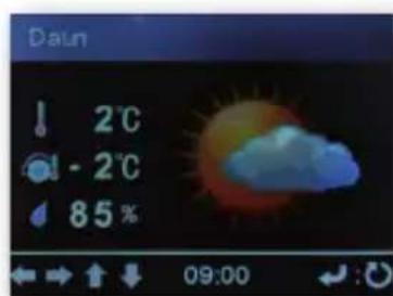 Imperial DABMAN i205 CD - Wetterinformationen - 1